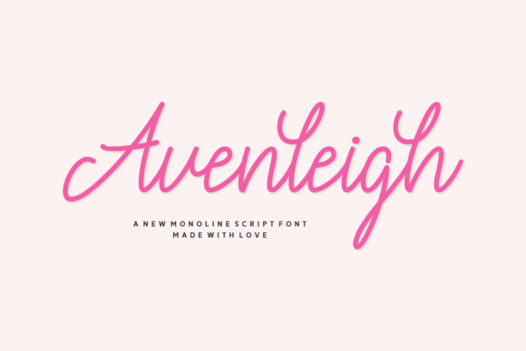 Avenleigh Font: Elevating Web Design with Modern Script