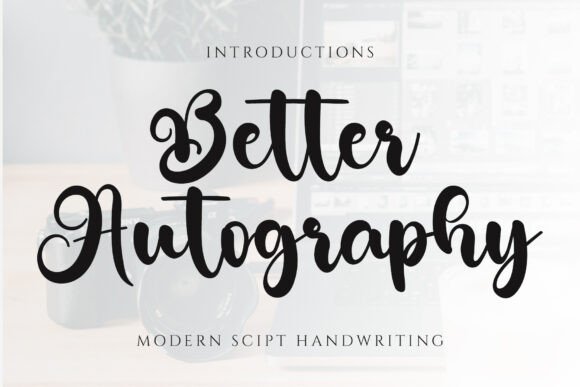 Better Autography: The Elegant Script Font for Branding