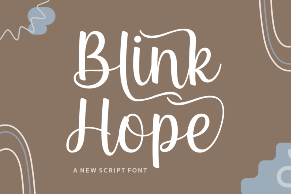 Blink Hope: A Cheerful Script Font for Editorial Design