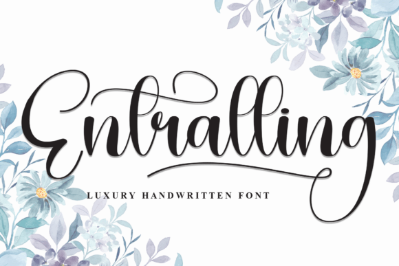 Entralling: The Elegant Script Font for Luxury Campaigns