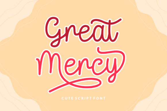 Great Mercy Font: A Joyful Script for Web Headers