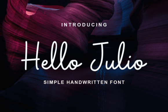 Hello Julio Font Review: A Natural Script for Modern Design