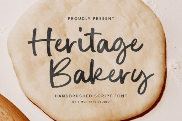Heritage Bakery Font for Warm Web Design