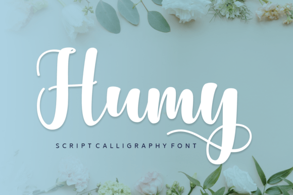 Humy: The Script Font for Modern Brand Elegance