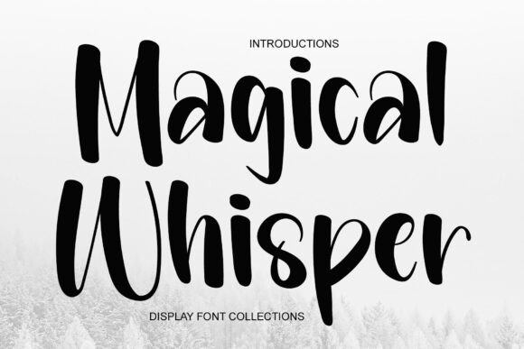 Magical Whisper Font: Elegant Script for Handmade Brands