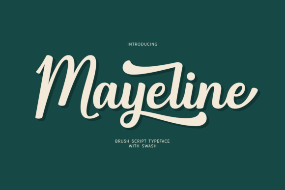 Mayeline: The Bold Script Font for Handmade Brands