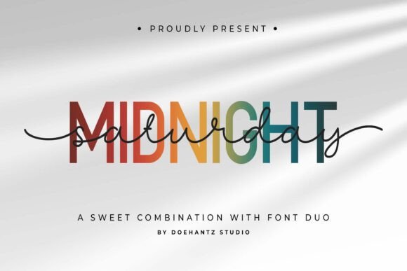 Midnight Saturday Font for High-Impact Campaign Design