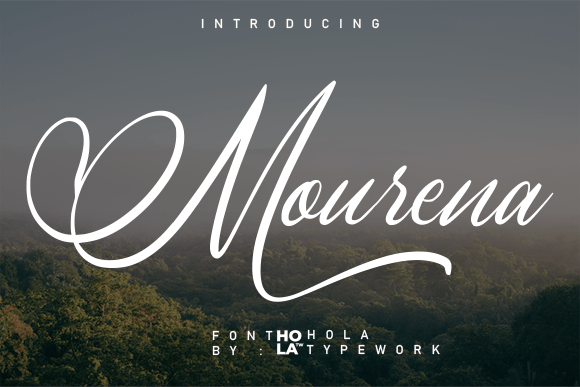 Mourena Font: A Modern Script for Elegant Branding