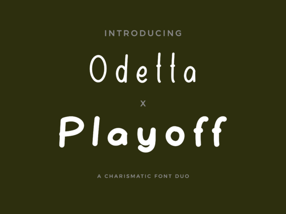 Odetta X Playoff Duo Typeface Review