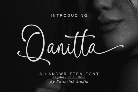 Qanitta: The Elegant Script Font for Modern Branding