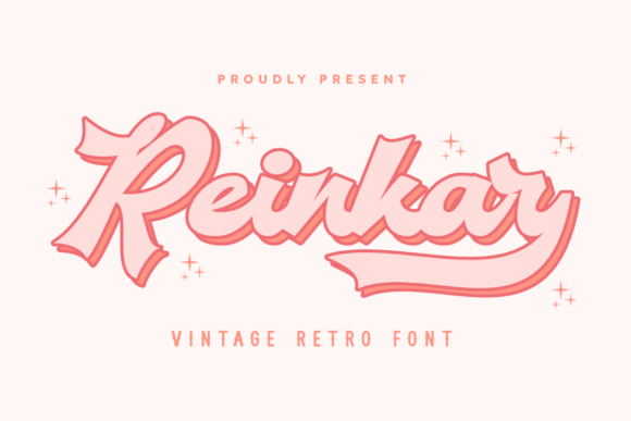 Reinkar: The Retro Script Font for Bold Campaigns