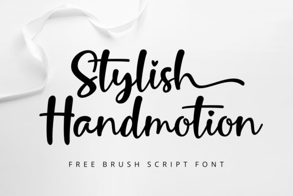 Stylish Handmotion: The Perfect Script Font for Makers