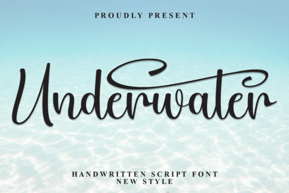 Underwater: A Stylish Script Font for Modern Editorial Design